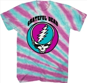 Buy Grateful Dead - Steal Your Face Tie-Dye T-Shirt - XL Tie-Dye