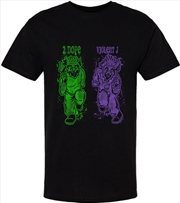 Buy Insane Clown Posse - Cartoon with Axes - T-Shirt - Medium (Black)