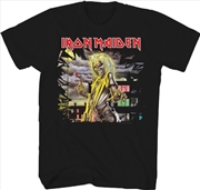 Buy Iron Maiden - Killers Album Cover/Eddie - T-shirt - Extra Large - Black