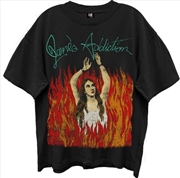 Buy Jane's Addiction - Burning Lady - Giant Vintage T-Shirt - XL Black