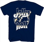 Buy Jelly Roll - Number 1 T-Shirt - 2XL Navy 