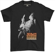 Buy Jimi Hendrix - Classic - Heavy Cotton T-Shirt - XL Black