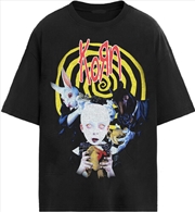 Buy Korn - Syotos Album Cover - T-Shirt - Medium (Black)