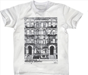 Buy Led Zeppelin - Physical Graffiti - T-Shirt - X-Large (White)