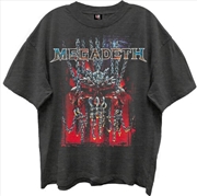 Buy Megadeth - Chaos Chains - Giant Vintage - T-shirt - Extra Large - Black