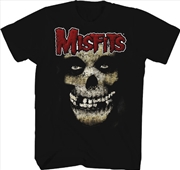 Buy Misfits - Feind Skull T-Shirt - Medium Black