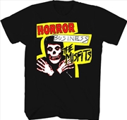 Buy Misfits - Horror Business T-Shirt - Medium Black