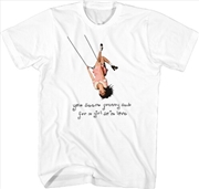 Buy Olivia Rodrigo - Pretty Sad So In Love - T-shirt White Small