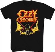 Buy Ozzy Osbourne - Bat T-Shirt - 2XL Black 