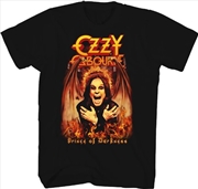 Buy Ozzy Osbourne - Prince of Darkness Demon Wings T-Shirt - 2XL Black 
