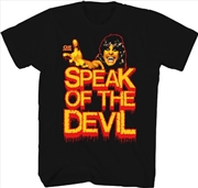 Buy Ozzy Osbourne - Speak of the Devil T-Shirt - Large Black 