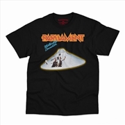 Buy Parliament - Mothership Connection Album Cover - Heavy Cotton T-Shirt - Small Black