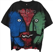 Buy Pink Floyd - Division Bell Chalk Heads - Giant Vintage T-shirt - 2X Large - Limo Black