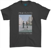 Buy Pink Floyd - Wish You Were Here - Heavy Cotton T-Shirt - XL Black
