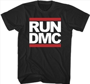 Buy Run DMC - Logo T-Shirt - Large Black