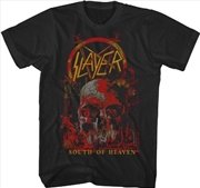 Buy Slayer - South Of Heaven T-Shirt - Large Black