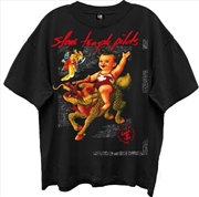 Buy Stone Temple Pilots - Purple Album Cover - Giant Vintage T-Shirt - XL Black