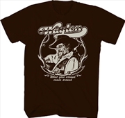 Buy Waylon Jennings - What Goes Around T-Shirt - Large Chocolate 