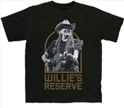 Buy Willie Nelson - Willie's Reserve - T-Shirt - X-Large (Black)