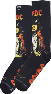 Buy AC/DC - Highway Dye Sublimation - Crew Socks