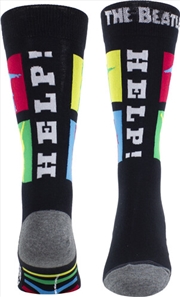 Buy Beatles - Help Blocks - Crew Socks