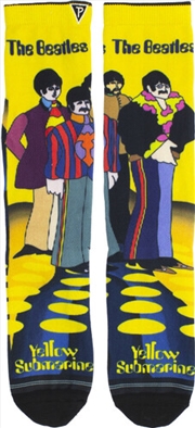 Buy Beatles - Yellow Submarine Sea of Holes Dye Sublimation - Crew Socks
