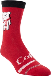 Buy Coke - Bear - Fuzzy Women's Crew Socks
