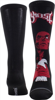 Buy Ghost - Meliora Dove Flat Press Knit In - Crew Socks