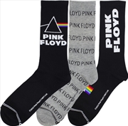 Buy Pink Floyd - Volume - Crew Socks (3 Pack)