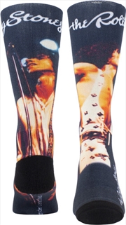 Buy Rolling Stones - 70's Mick & Keith Dye Sublimation - Crew Socks