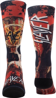 Buy Slayer - Horror Skull Dye Sublimation - Crew Socks