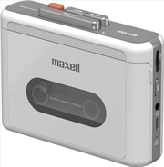 Buy Maxell MXCP-P100WH Bluetooth Wireless Cassette Player Hi Fi Sound White