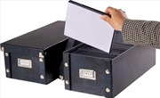Buy Snap-N-Store - DVD Storage Box 2-Pack - Black SNS01618-AMZ