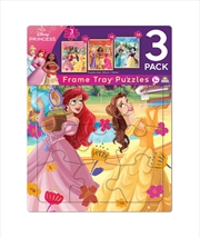 Buy Frame Tray Puzzles - Disney Princess 3pk