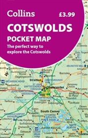 Buy Cotswolds Pocket Map : The Perfect Way to Explore the Cotswolds