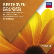 Buy Beethoven: Triple Concerto: Choral Fantasia & Egmont