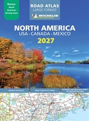 Buy USA - Canada - Mexico 2027 Atlas (Large Format A3-Paperback)