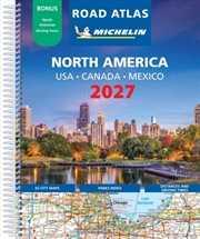 Buy USA - Canada - Mexico 2027 Road Atlas (A4-Spiral)