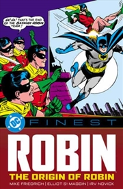 Buy DC Finest: Robin: The Origin of Robin