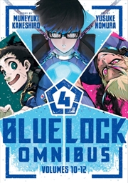 Buy Blue Lock Omnibus 4 (Vol. 10-12)