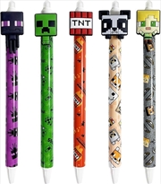 Buy Minecraft - Characters - Erasable Gel Pen (Sent At Random)