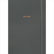 Buy Charcoal Soft Touch A5 Diary 2027