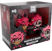 Buy Youtooz Hazbin Hotel - Alastor & Niffty Monitor Buddiez 2.5" Vinyl Figure