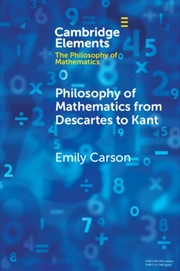 Buy Philosophy of Mathematics from Descartes to Kant