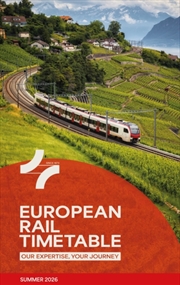 Buy European Rail Timetable Summer 2026