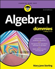 Buy Algebra I For Dummies