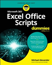 Buy Microsoft 365 Excel Office Scripts For Dummies