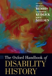 Buy The Oxford Handbook of Disability History