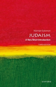 Buy Judaism : A Very Short Introduction