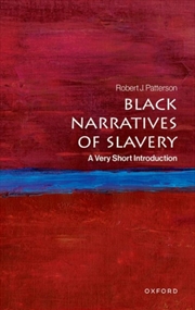 Buy Black Narratives of Slavery : A Very Short Introduction